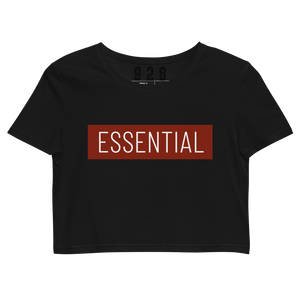 Women's Essential Organic Eco Cropped T-Shirt Nine Twenty Eight
