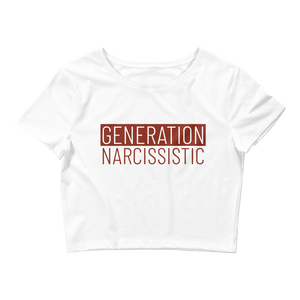 Women’s Cropped Generation Narcissistic T-Shirt Nine Twenty Eight
