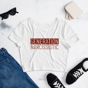 Women’s Cropped Generation Narcissistic T-Shirt Nine Twenty Eight
